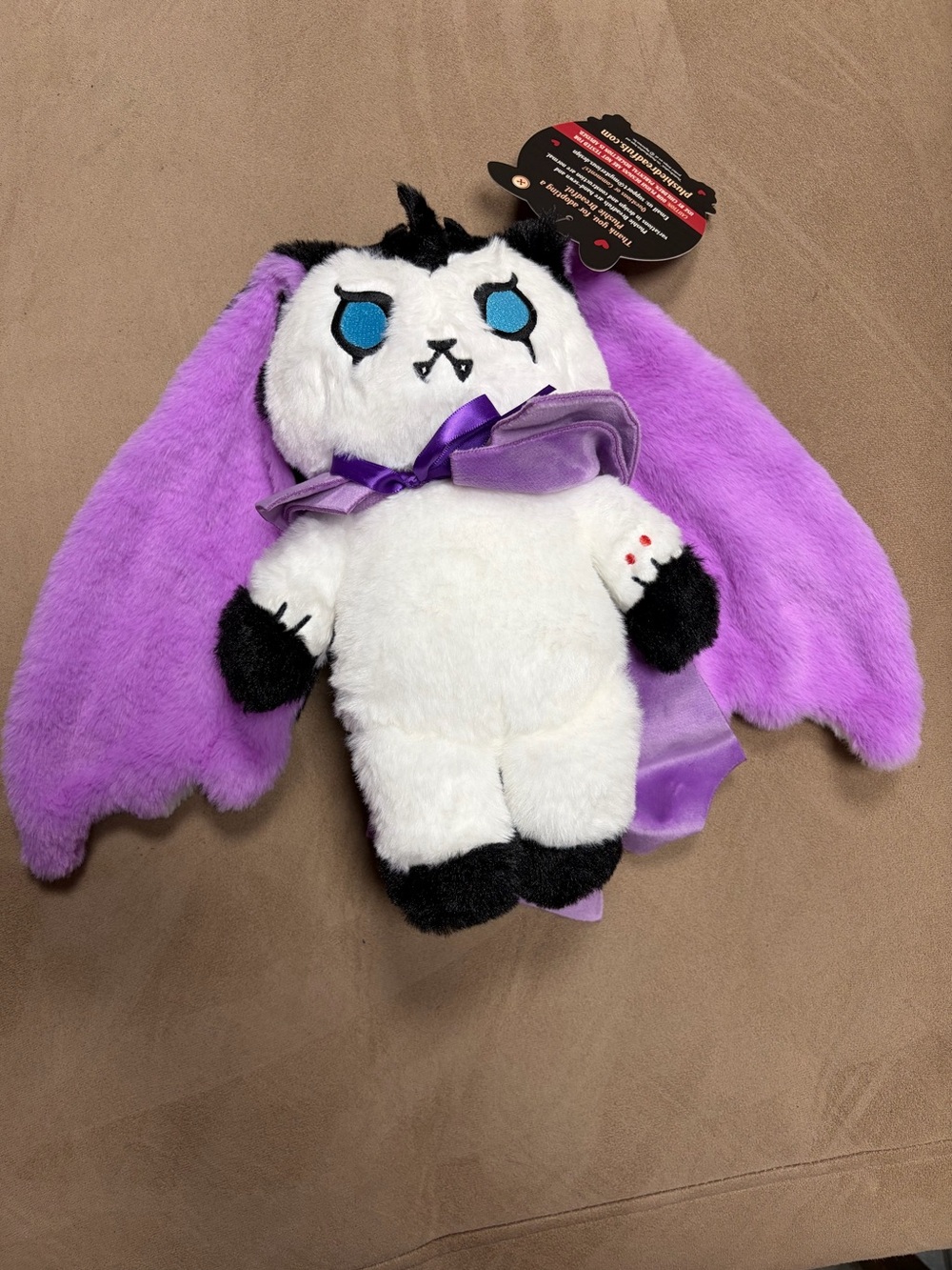 Plushie Dreadfuls Lugosi Vampire Plush Rabbit